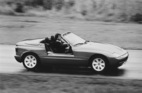 BMW Z1 (1989) - mit offenen Seitentüren bei feuchter Witterung