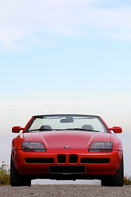 BMW Z1 (1991) - die hohen Rückspiegel lassen ihn noch geduckter wirken