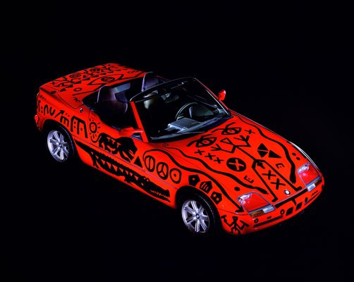 Image: BMW Z1 (1991) - a masterpiece by A. R. Penck
