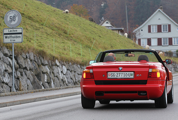 BMW Z1 (1991) - hier startete vor vielen Jahren das Bergrennen Rheineck-Walzenhausen
