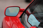BMW Z1 (1991) - hochliegende Rückspiegel sind gut einsehbar