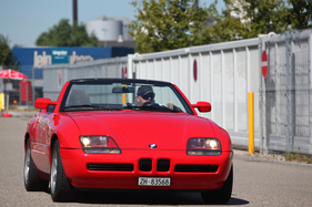 BMW Z1 - der Roadster der Motorsport GmbH - am 2. TCS Youngtimer und Classictreffen in Pratteln im Jahr 2016