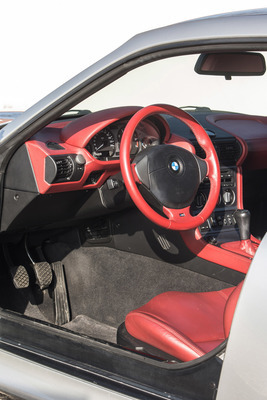BMW Z3 2.8 Coupé (2000) - schon der AMS-Testwagen wies diese Farbkombination auf