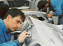 Bild: BMW Z4 (2002) - Arbeit am Designmodell