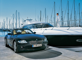 BMW Z4 (2004) - in maritimer Umgebung