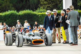 BRM H16 (1967) - Formel-1-Rennwagen in ungewohnter Umgebung - Sieger der Kategorie "Formule 1 de 1966 à 1972" - Chantilly Arts & Elégance Richard Mille 2015