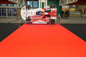 BRM P180 (1972) - aufgestellt auf dem roten Teppich - F1 an der 42. Auto e Moto d'Epoca 2025