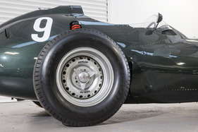 BRM P25 (1958) - Dunlop-Scheibenräder mit Zentralnaben (wie beim Jaguar D-Type)