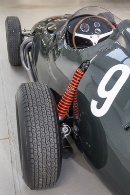 BRM P25 (1958) - bereits mit den durch Chapman modifizierten Hinterradaufhängungen