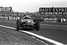 BRM P25 (1959) - Grand Prix von England im Jahr 1959, Joakim Bonnier im schnellen Beckets-Corner von Silverstone