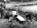 BRM P25 (1959) - Unfall am GP Deutschland von Deutschland auf dem Nürburgring
