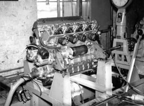 BRM P25 (1959) - der Motor von "258"