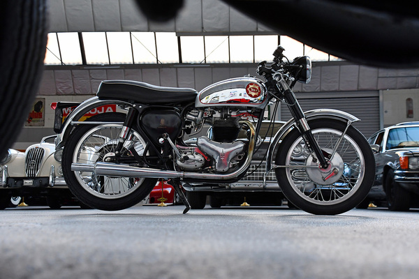Bild: BSA Rocket Gold Star (1962) - als Lot 117 an der Versteigerung der Oldtimer Galerie Toffen am 14. Oktober 2023 angeboten