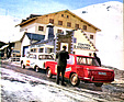 BWM 1500 kontra Peugeot 404 - mit den Testwagen in Andorra