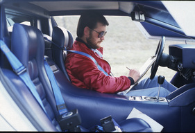 Balboni unterwegs im Countach-Prototyp L150
