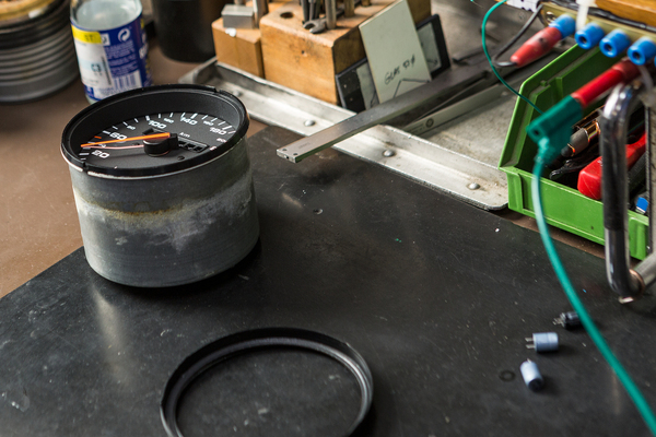 Bald wieder fertig – Tachoüberholung