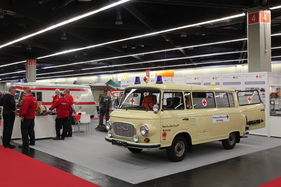Barkas B1000 (1983) - als Krankenwagen im Einsatz beim Kriesverband Suhl des DRK in der DDR - Retro Classics Bavaria 2019