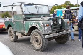 Beaulieu Autojumble 2019 - Land Rover mit Patina