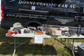 Beaulieu Autojumble 2019 - "refer to the neighbour" Nachbarschaftshilfe auf Englisch