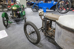Bédélia BD2 (1912) - Seilzuglenkung auf vordere Starrachse - Rétromobile Paris 2019