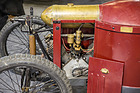 Bédélia BD2 (1912) - auch hier der V2-Motor, dessen Zylinder hintereinander lagen - Rétromobile Paris 2019