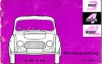 Artikelbild Bedienungsanleitung Renault 4 - in der Kürze liegt die Einfachheit