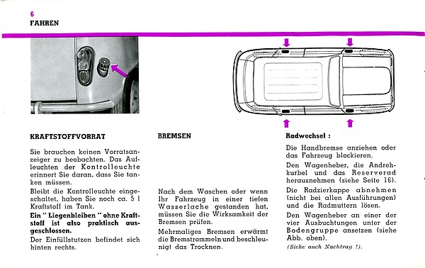 Bedienungsanleitung Renault R4 - Seite 06