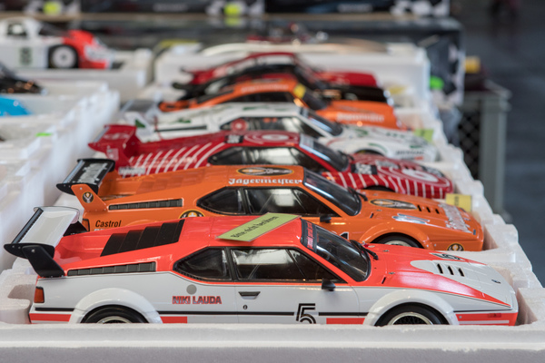 Beeindruckendes Angebot an Modellautos - Motorworld Classics Bodensee 2018