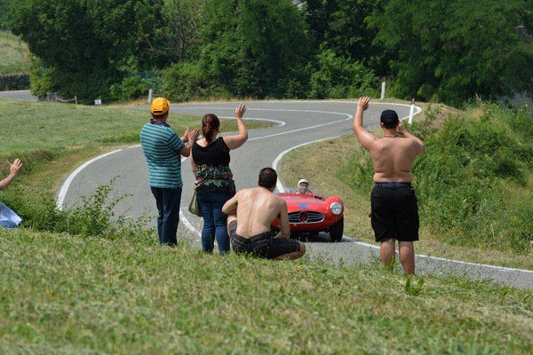 Image: Enthusiastic spectators - impressions of the Vernasca Silver Flag 2014 hill climb