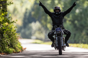 Begeisterung bei den Teilnehmern - 5. Gedenkfahrt zum Michaelskreuzrennen 2017