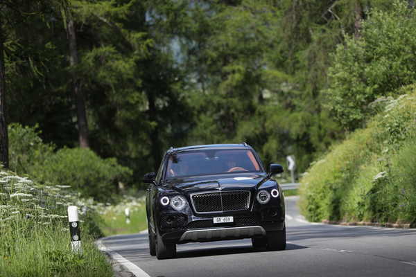 Begleitfahrzeug Bentley Bentayga - 31. British Classic Car Meeting St. Moritz 2025