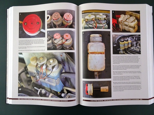 Bild Behälter und Deckel für die Bremsflüssigkeit (Seiten 224-225) - Jaguar E-Type Six Cylinder Originality Guide