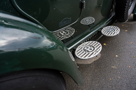 Bei Bentley waren nicht nur die Motoren gross, sondern auch die Trittbretter - Swiss Classic British Car Meeting Morges 2019