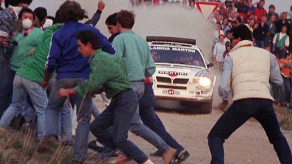 Bei Deimels Rallye-Filmen ist man immer mitten drin - Standbild aus dem Film "Gruppe B - Der Ritt auf dem Feuerball"