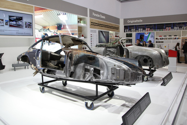 Porsche restores at the factory, almost everything can be saved - Techno Classica Essen 2019