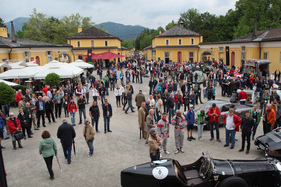 Bei der Fahrerbesprechung sind natürlich alle anwesend - Impressionen vom Gaisbergrennen 2014 Bei der Fahrerbesprechung sind natürlich alle anwesend - Impressionen vom Gaisbergrennen 2014