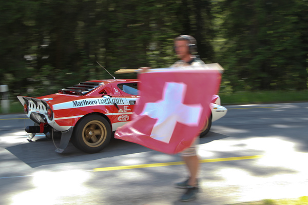 Image: A new start for every run - here the Lancia Stratos from 1974 - Lenzerheide Motor Classics 2017