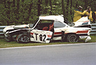 Beim 1000-km-Rennen auf dem Nürburgring zertrümmert Harald Grohs 1975 den BMW CSL