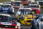 Bild: Beim Ambremsen wird's eng in der Youngtimer Touring Car Challenge an der Hockenheim Historic 2018