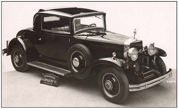 Beispiel für das Schaffen der Carrosserie Gangloff