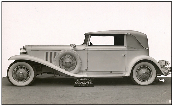 Beispiel für das Schaffen der Carrosserie Gangloff