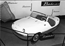 Belcar  (1956) - gut gewählter Name für den aus zwei Kunststoffschalten zusammengebauten Wagen - Genfer Autosalon 1956