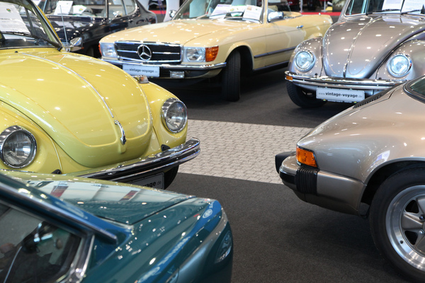 Image: Popular classics in one pile - Retro Classics Bavaria 2019