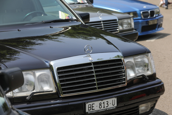 Beliebtes Duell - Stern gegen BMW-Niere - Youngtimer Stockental 2025