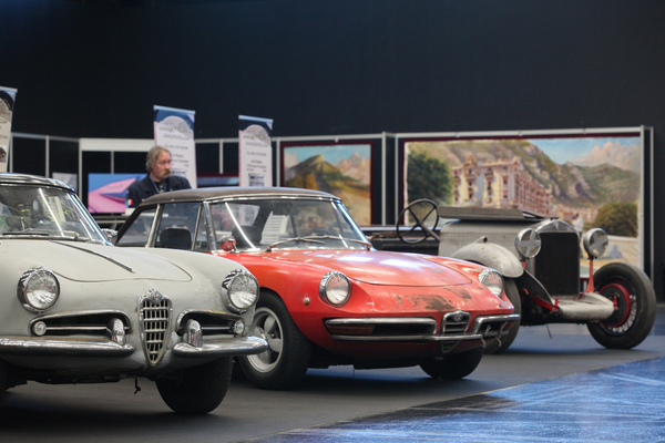 Image: Bella Italia - three Alfa Romeos in need of restoration - Classic Expo Salzburg 2019