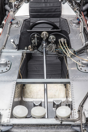 Bellasi F1 (1969/1970) - Blick ins Cockpit von vorne