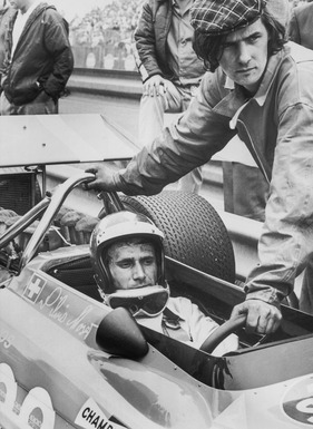 Bellasi F1 (1969/1970) - bereit zur Losfahrt, in Zandvoort im Jahr 1970, an der Wagenflanke steht Beat Schenker