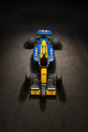 Benetton-Cosworth Ford-3,5-Liter B191 (1991) - angeboten als Lot 73 an der Bonhams Spa Classic Versteigerung am 21. Mai 2017