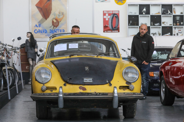 Benötigt noch etwas Arbeit - Porsche 356 B Super 90 von 1962 - Versteigerung der Oldtimer Galerie Toffen am 14. Oktober 2023