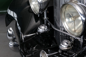 Bentley 3 1/2 Litre (1934) - Teil der Sonderausstellung 2012/2013 "Luxus und Sport - Rolls-Royce und Bentley" im Pantheon in Muttenz bei Basel